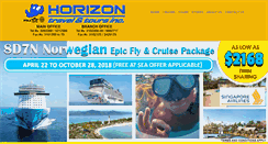 Desktop Screenshot of horizontravel.ph